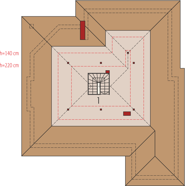 Poddasze projektu Kornelia G1