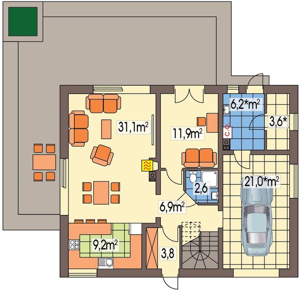 Parter projektu Atos wersja A paliwo stałe