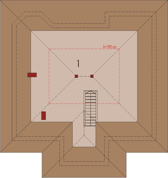 Poddasze projektu Kama