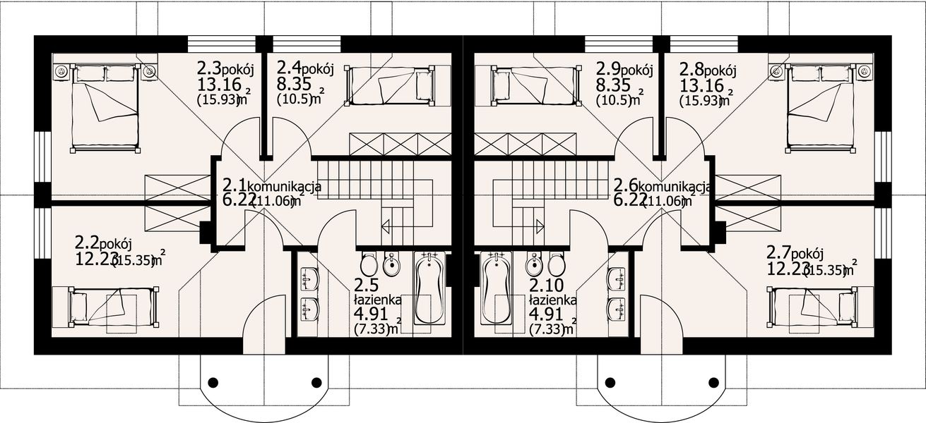 Poddasze projektu Mirów 88-01