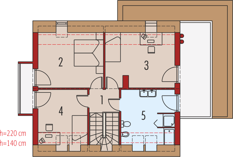 Poddasze projektu Igor G1