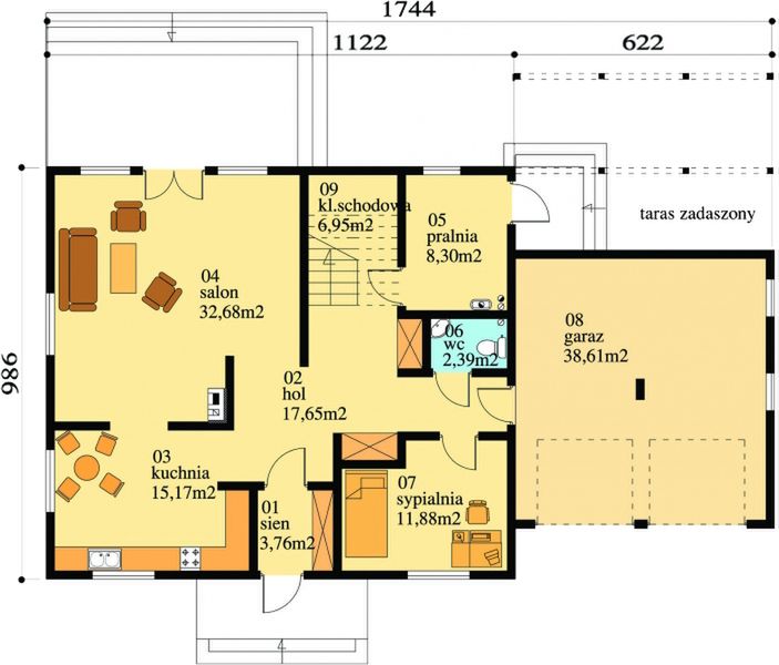 Parter projektu Paulina drewniany