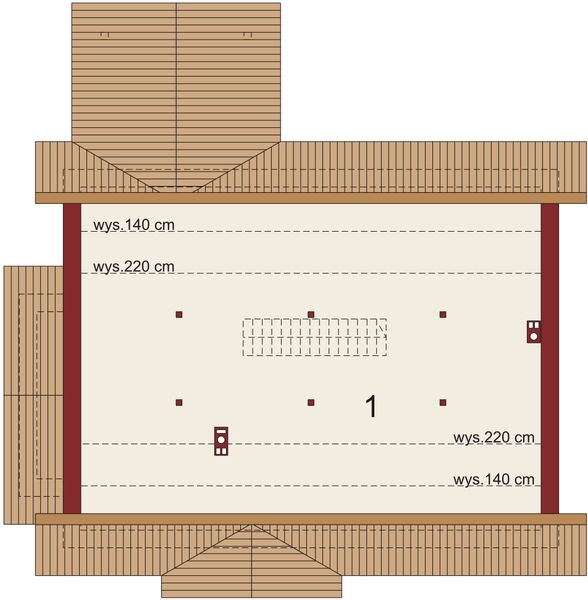 Poddasze projektu Betina 3