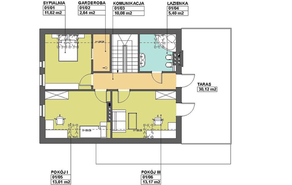 Poddasze projektu X- 2