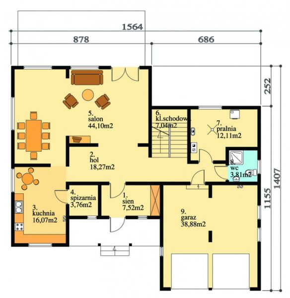 Parter projektu Renata drewniany