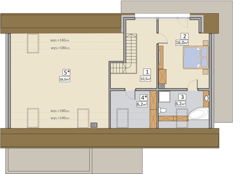 Poddasze projektu AJR_07_A2