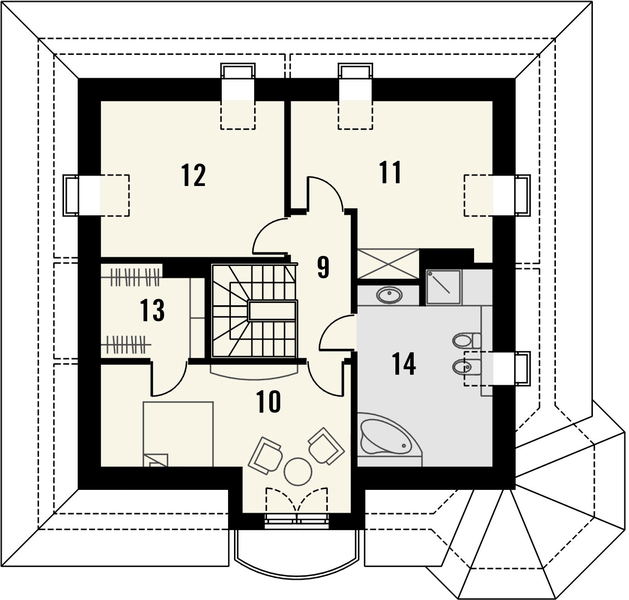 Poddasze projektu Viva 2
