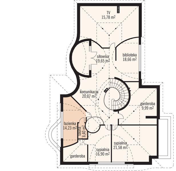 Poddasze projektu Anastazja