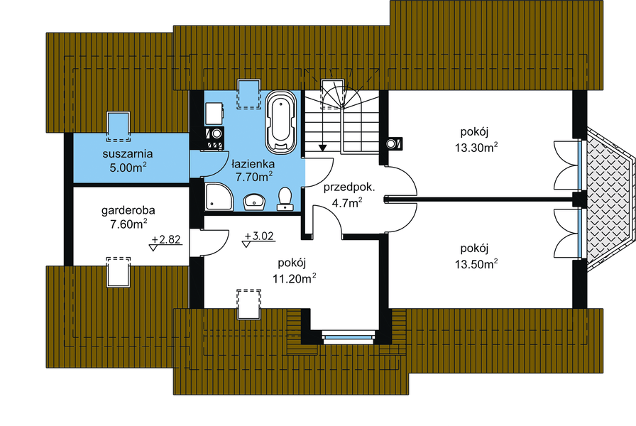 Poddasze projektu BW-03