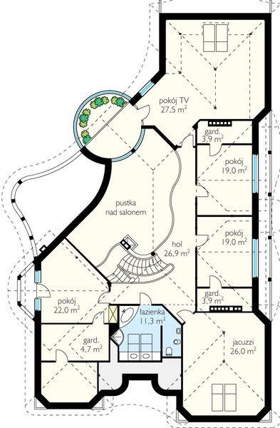 Poddasze projektu Blues