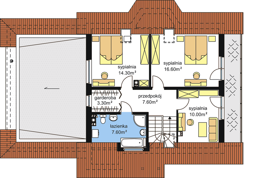 Poddasze projektu BW-04a