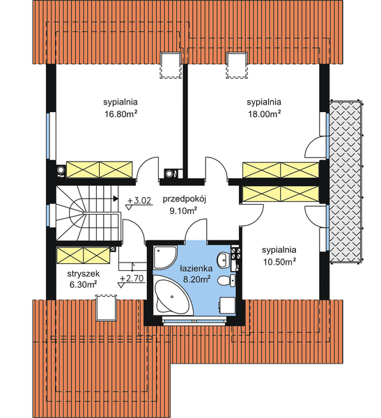 Poddasze projektu BW-05