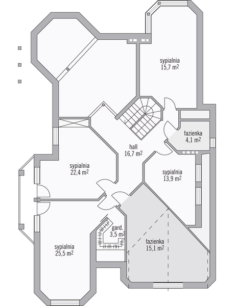Poddasze projektu Malachit 2
