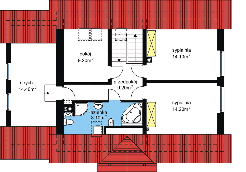 Poddasze projektu BW-20