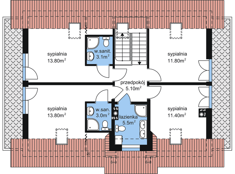 Poddasze projektu BW-24