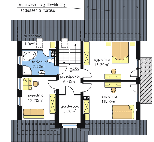 Poddasze projektu BW-26