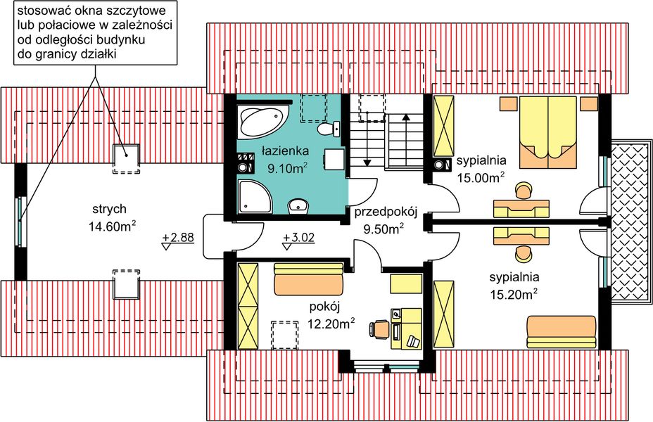 Poddasze projektu BW-34
