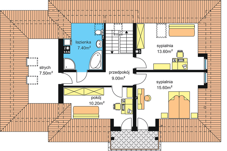 Poddasze projektu BW-40
