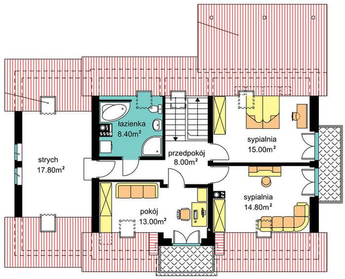 Poddasze projektu BW-44