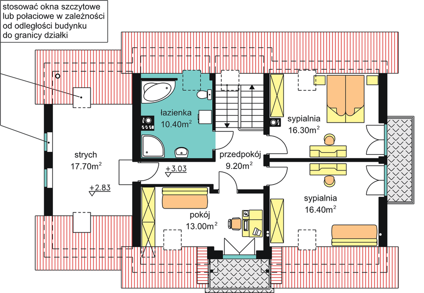 Poddasze projektu BW-46