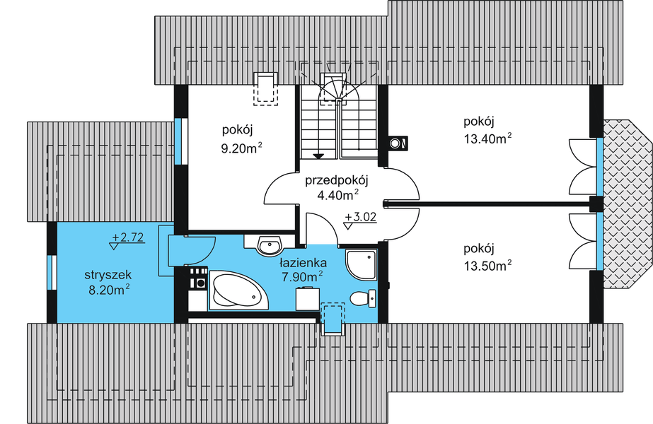 Poddasze projektu W-21.12a