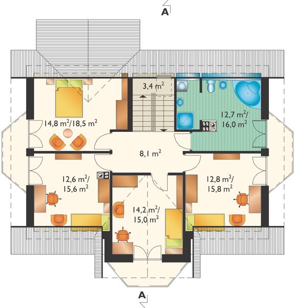 Poddasze projektu Dymsza (991)