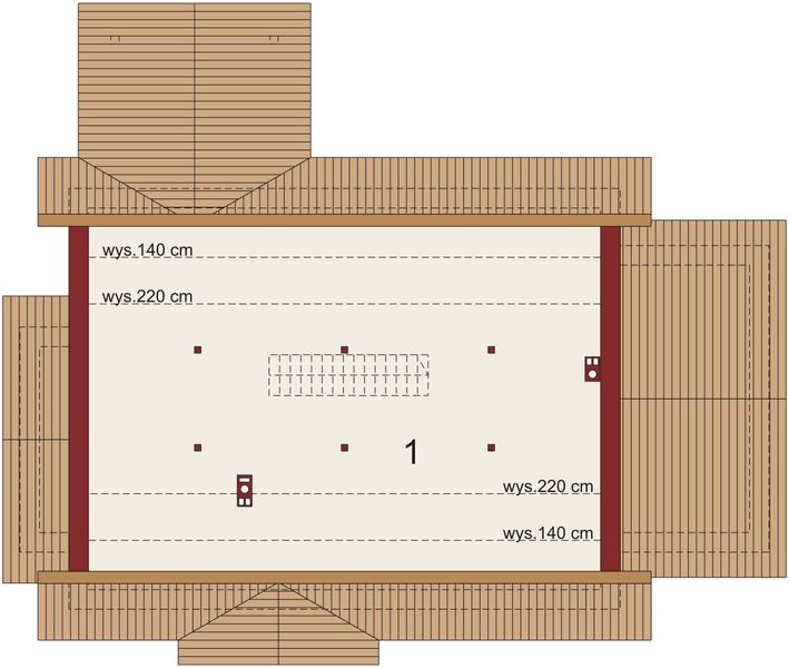 Poddasze projektu Betina