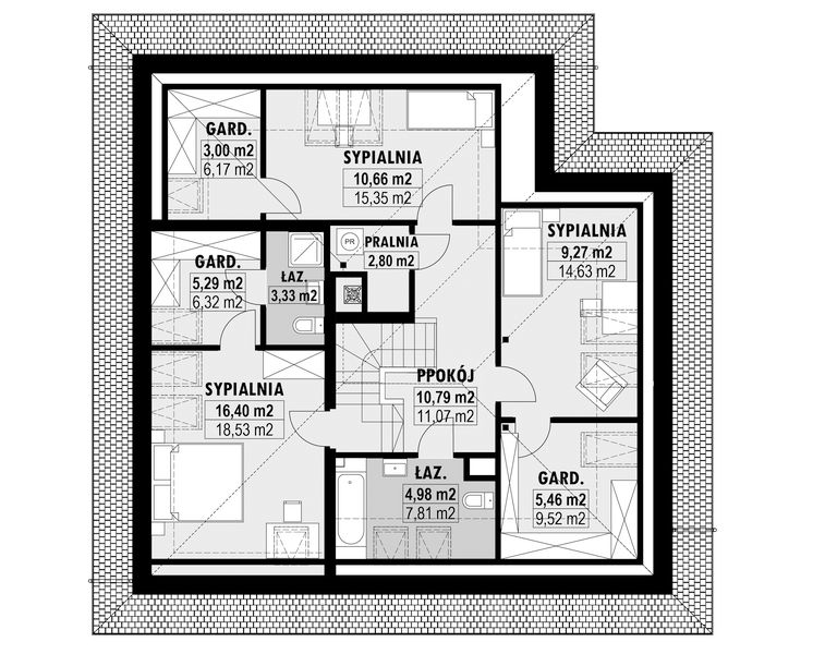 Poddasze projektu E-177
