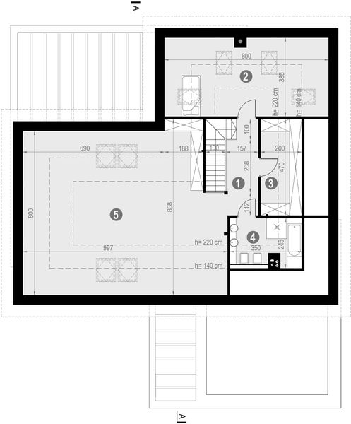 Poddasze projektu HomeKoncept 29
