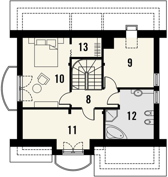 Poddasze projektu Nowela 3