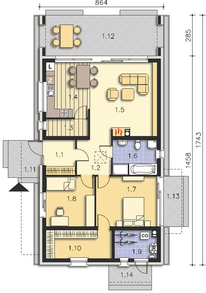 Parter projektu Lancaster III DCB104b