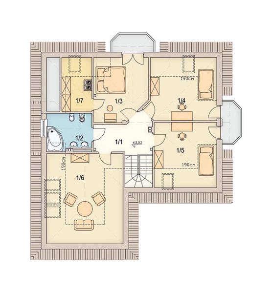 Poddasze projektu Karmel