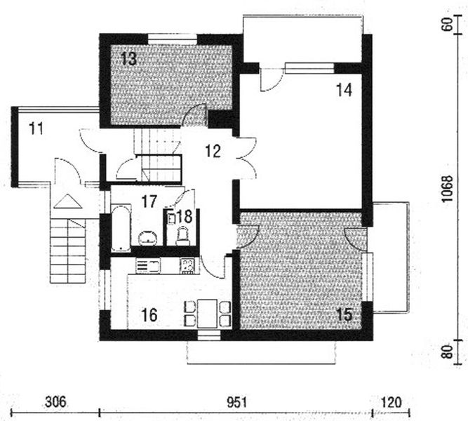 Piętro 1 projektu MS-15