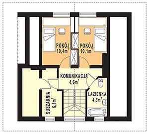 Poddasze projektu W-026