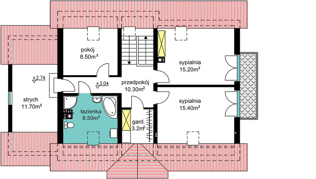 Poddasze projektu BW-48