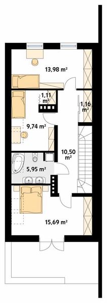 Poddasze projektu Koliber 3