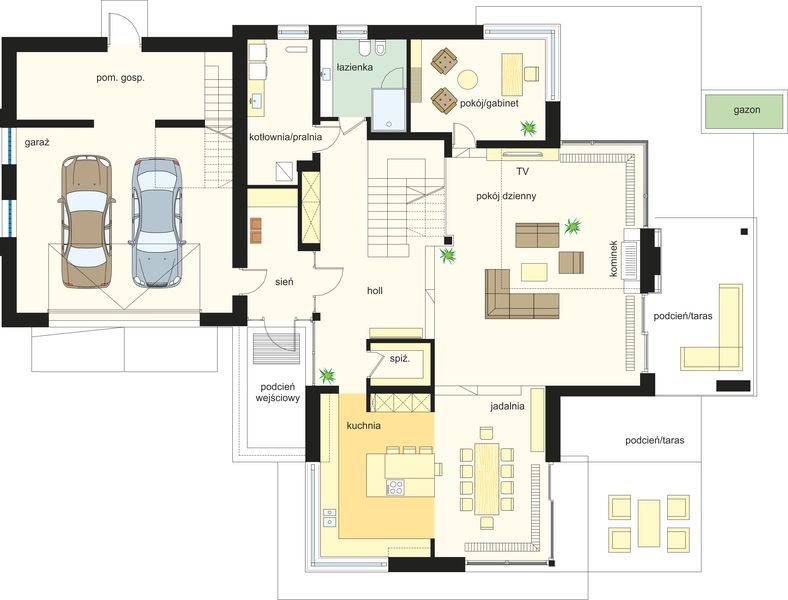 Parter projektu Dom z widokiem 4