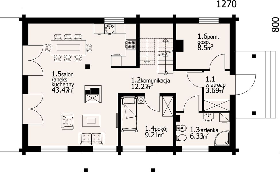 Parter projektu Oleśnica 13 dw