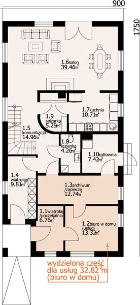 Parter projektu Wąsowo + biuro