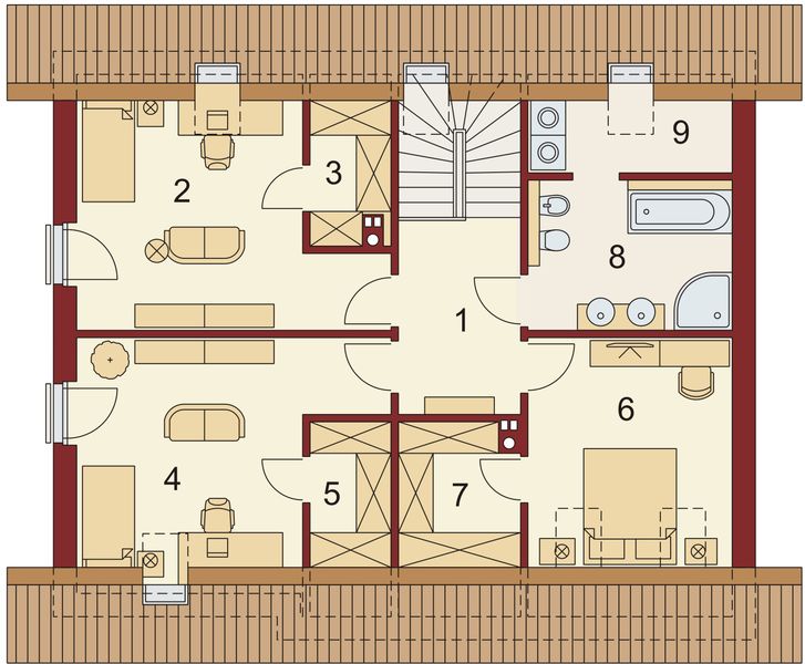 Poddasze projektu Gerard