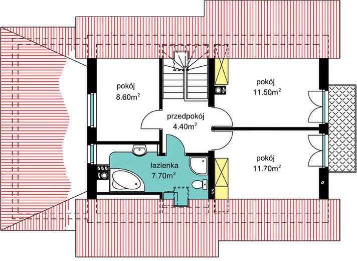 Poddasze projektu BW-49