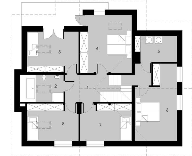 Poddasze projektu Montreal
