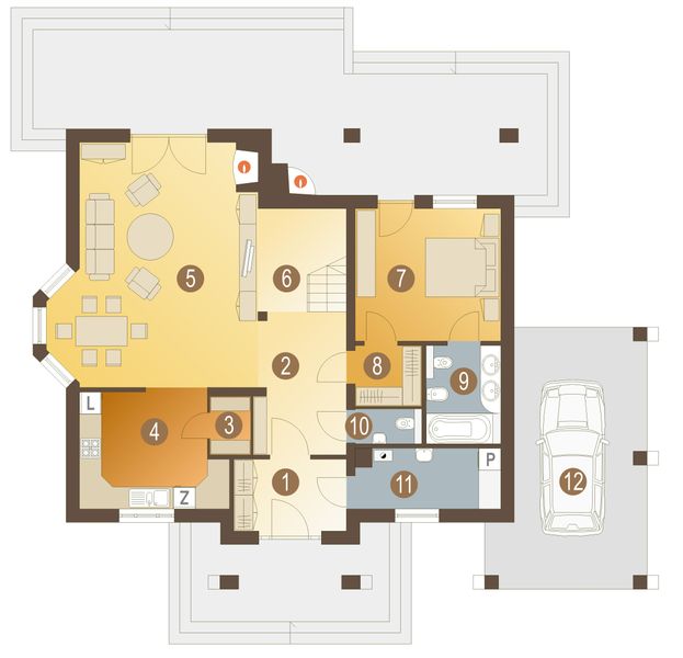 Parter projektu Kamila z wiatą [A]