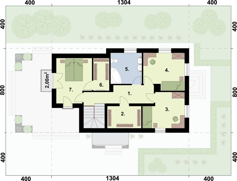 Piętro 1 projektu Columbia