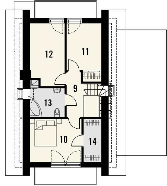 Poddasze projektu Salsa 2