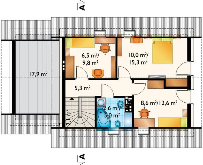 Poddasze projektu Dino (1514)