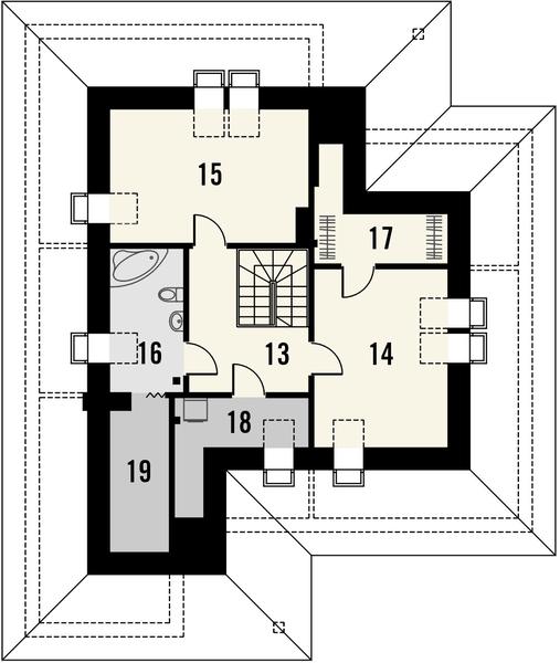Poddasze projektu Verona 2