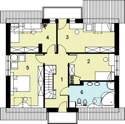 Poddasze projektu HG-C1A