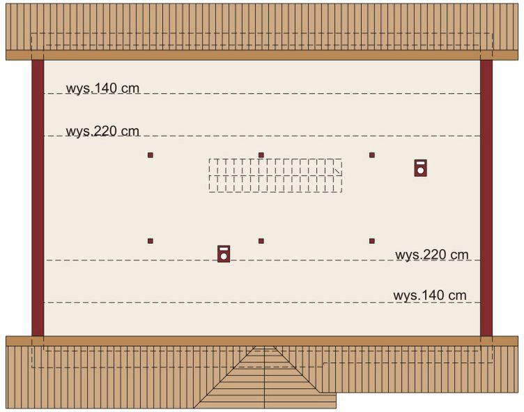 Poddasze projektu Amazis 3