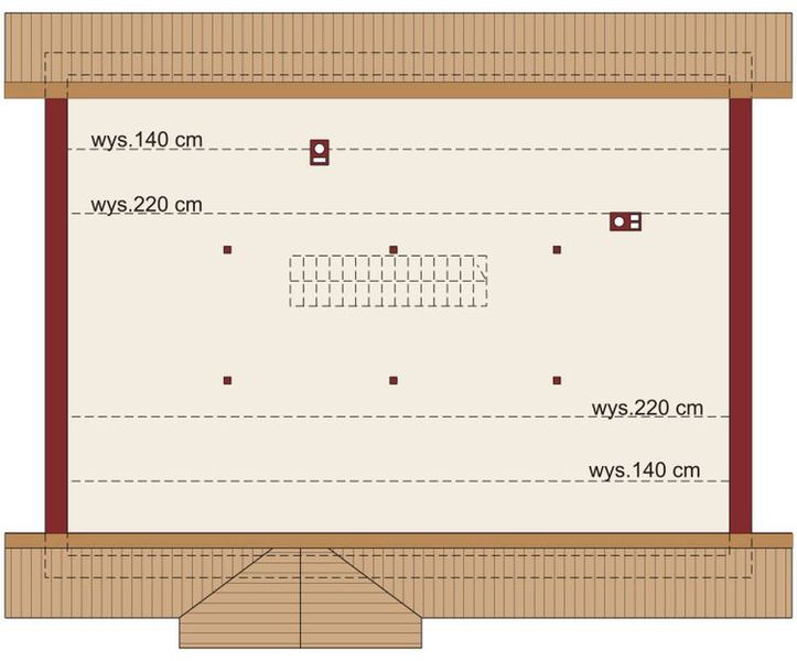 Poddasze projektu Atlant 3 PS